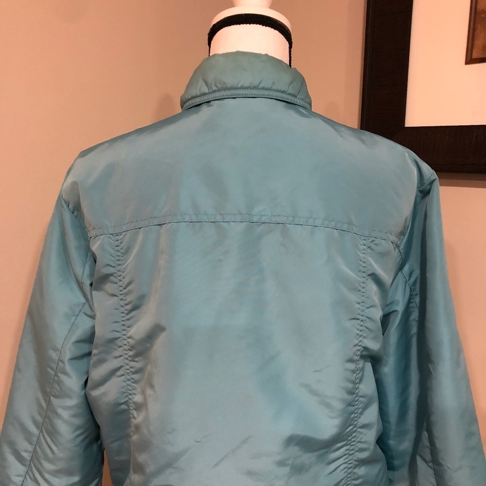 **Gap* Blue Button Down Jacket Coat Size L - image 5
